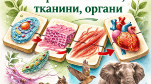 Зоологічне доміно: тваринні клітини, тканини, органи