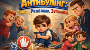 Комплект візуальних матеріалів «Антибулінг: Знати. Розпізнати. Зупинити».