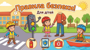 Безпека щодня: правила життєдіяльності для учнів початкової школи. Презентація + плакат + відео