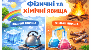 Фізичні та хімічні явища