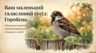 Світ горобців: життя та роль невгамовних сусідів людини