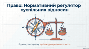 Розділ 3. Мистецтво жити у державі. §9 Право як нормативний регулятор суспільних відносин.