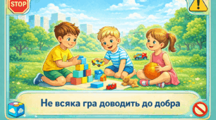 Проєкт «Не всяка гра доводить до добра»
