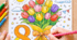 🌷 Розмальовки до 8 Березня 🌷