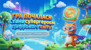 Твоя кібербезпека. Стань супергероєм цифрового світу.