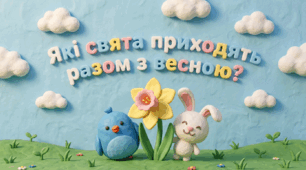 Презентація "Які свята приходять разом з весною?"