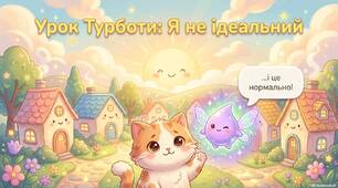 Презентація до Уроку турботи «Я не ідеальний» + памʼятка «Твій шлях до нових суперсил!»