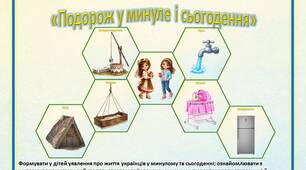 Дидактична гра «Подорож у минуле і сьогодення»