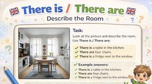 Англійська мова | There is / There are - Describe the Room