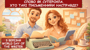 Презентація до Всесвітнього дня письменника: «Слово як суперсила: хто такі письменники насправді?»