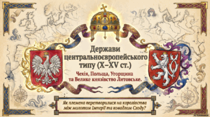 Держави центральноєвропейського типу в Х – XV ст.