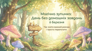 6 березня - День без домашніх завдань