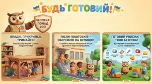 Виховний захід «Школа виживання: Знати, щоб вижити» до Дня цивільного захисту