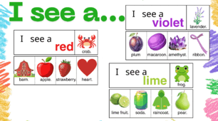I see a…