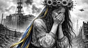 Оформлення дошки до Дня пам'яті Чорнобильської катастрофи
