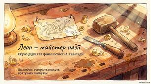 Леон як моральний приклад і опора для хлопчика. Відкритий фінал повісті.