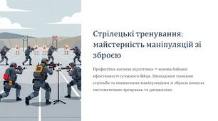 Урок 25 "Стрілецькі тренування (маніпуляції зі зброєю).". Модуль 3. Озброєння та військова техніка. Стрілецька підготовка.