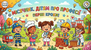 "Дітям про професії. Перші кроки" (план заходів до Місячника з профорієнтаційної роботи)