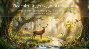 Презентація до 3 березня – Всесвітній день дикої природ (30 слайдів)