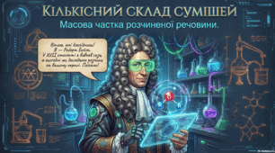 Презентація «Кількісний склад сумішей: Масова частка розчиненої речовини»