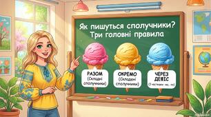 Презентація "Правопис сполучників"