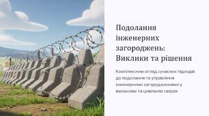 Урок 40 "Подолання інженерних загороджень". Модуль 4. Основи дій, комунікації та взаємодії в бою.