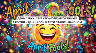 День сміху: Світ крізь призму усмішки!  1 квітня – день, коли жарти стають законом.