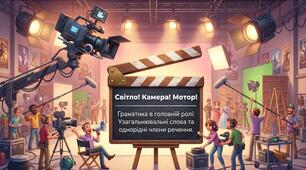Конспект  і презентація "Узагальнювальні слова в реченнях з однорідними членами. Двокрапка й тире при узагальнювальних словах у реченнях з однорідними членами"