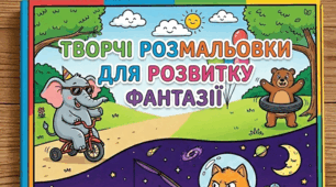Творчі розмальовки для розвитку фантазії у дітей