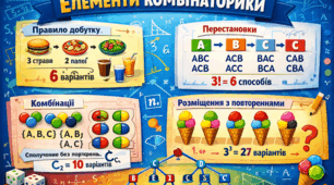 "Елементи комбінаторики" Вправа: Знайди пару.