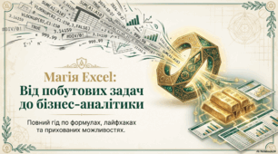 Магія Excel:від побутових завдань до бізнес-аналітики