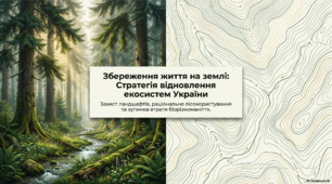 Презентація та відеоурок по темі "Захист та відновлення екосистем суші та сприяння їх раціональному використанню"