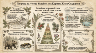 Гірські країни: Українські Карпати. Географічне положення.