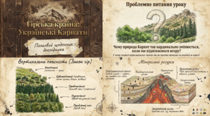 Гірські країни: Українські Карпати. Географічне положення. Гірська країна: які природні особливості роблять Карпати в Україні унікальними