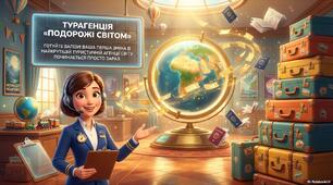 Конспект і презентація.  Займенник як частина мови. Турагенція “Подорожі світом”