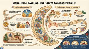 Інфографіка "Вареники"