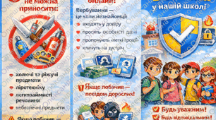 Інформаційний 👉Буклет «Безпека у нашій школі»
