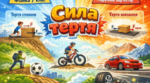 Тертя. Сила тертя