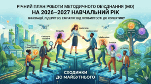 План  роботи шкільного методичного об’єднання вчителів математики  на 2026/2027 навчальний рік