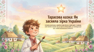 Оформлення дошки та презентація  "Тарасова казка"