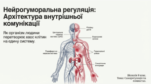 Нейрогуморальна регуляція функцій організму людини. Ендокринна система.
