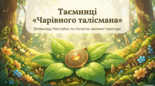 Всеволод Нестайко. Композиційні та сюжетні особливості «Чарівний талісман». Захопливі події повісті