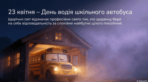23 квітня - День водія шкільного автобуса