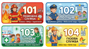 Набір  карток  «Цивільний захист – від теорії до практики».