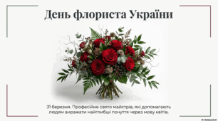 31 березня - День флориста України