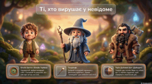 Презентація до твору Джона Толкіна «Гобіт, або Туди і Звідти»