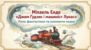 Міхаель Андреас Гельмут Енде. «Джим Ґудзик і  машиніст Лукас». Роль фантастики у творі. Елементи казки.