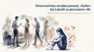Психологічний аналіз твору Барбари Космовської  «Буба» та дискусія на тему «Проблема дорослішання і пошуку свого місця у світі»