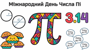 🥧 Міжнародний день числа Пі: Комплект яскравих матеріалів для оформлення дошки та уроку