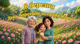 8 березня – День боротьби за права жінок